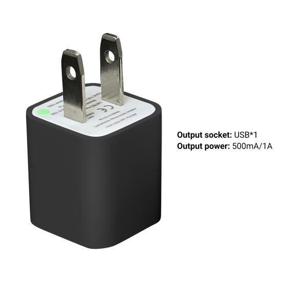 Phone Charger Safe Plug Play USB Stable Output US Plug Phone Charging Adapter