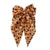 Layered Bow Hair Accessory Halloween Silky Satin Bows, Big Ribbon Clips, Oversized Long Tail Barrettes, Sweet Funny Clip Cute Pumpkin Ghost Witch Hat