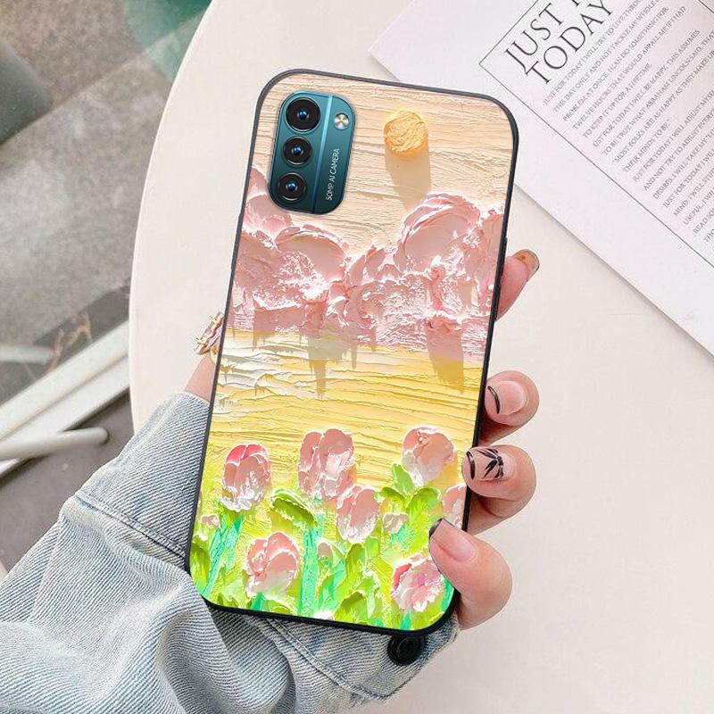 

For Nokia G21 Phone Case astronaut Silicone Camera Protection Back Cover For Nokia G11 G 21 G21 Funda Coque Nokia G11