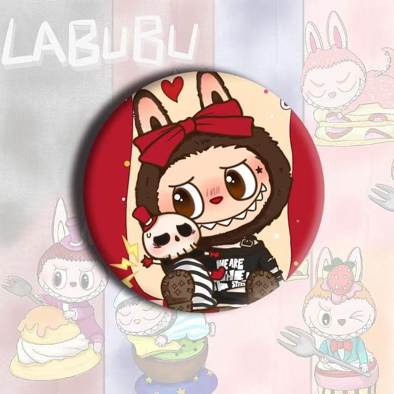 

Badge Animation Cartoon Ba Chi School Bag Decorative Pendant 58mm Badge Pendant Peripheral 58mm
