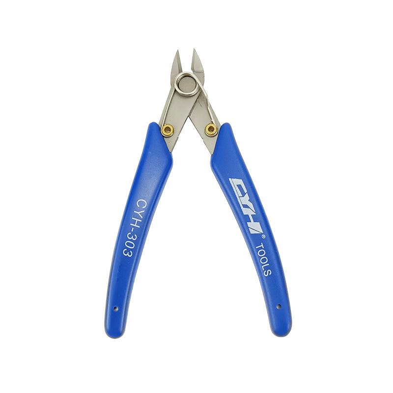 

CYH-30 Высокотвердые прецизионные кусачки для электронной проволоки Высококачественные диагональные плоскогубцы Ножницы из нержавеющей стали режущие инструменты