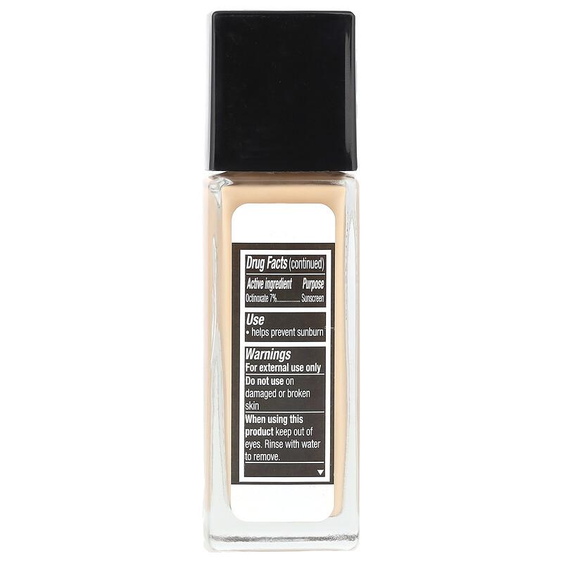 Fit Me, Dewy + Smooth Foundation, SPF 18, 120 Classic Ivory, 1 Fl Oz (30 Ml)