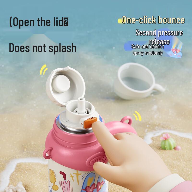 Wushengwu Stainless Steel Straw Tumbler