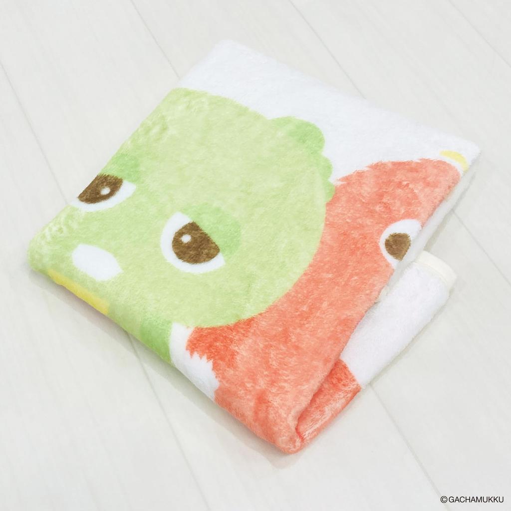 MORIPiLO Morishita Lap Blanket Gachapin Mook Ivory 70x100cm Half Blanket Hirake Ponkikki Character Goods 4621425