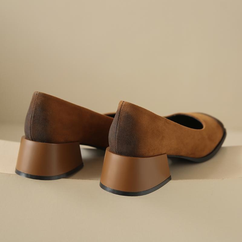 Móda 2024 Nové boty Dámská obuv Móda Ležérní Slip On Single Boty Dámské College Style Obuv Retro styl