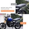 For Speed 400 2024 Speed400 2025 Scrambler 400X 2024 2025 Motorcycle Passenger Rear Backrest Pad Detachable Sissy Bar