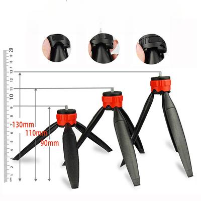 Mobile Phone Live Three-legged Bracket Connected To Telescope Camera Tripod Desktop Mini Bracket with Adjustable Height.