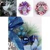 Luxurious Pvc Christmas Wreath For Front Door Elegant Xmas Party Garland Decor