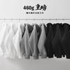Heavy Gray Cotton Hooded Sweater Women's Fleece Thickened Loose Solid Color Hoodie Autumn and Winter