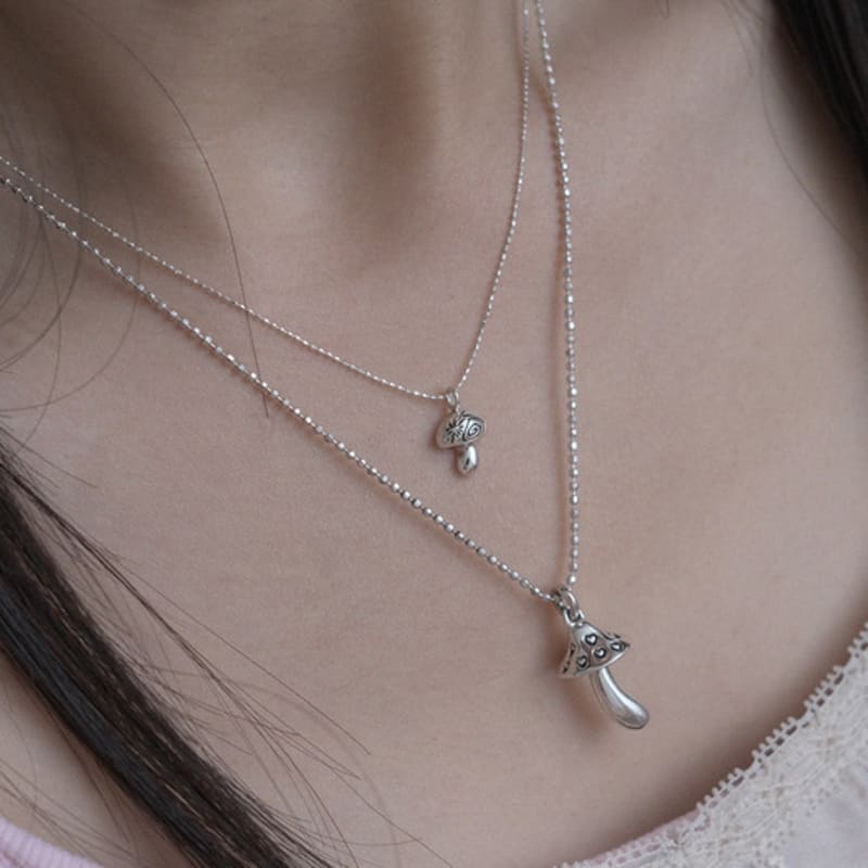 Reinheart Planet Mushroom Necklace