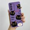 Sweet Soft Phone Case for Samsung Galaxy A15 A155 A156 4G 5G Fashion Cool Painted Cases Protection Back Cover Accessories Casing