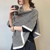Women's Multi-Purpose Knit Shawl Scarf - Imitation Cashmere, Korean Style, Two-Way Outerwear & Neck Warmer