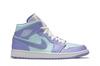 554724-500 Nike Air Jordan 1 Mid "Purple Aqua" (Unisex)