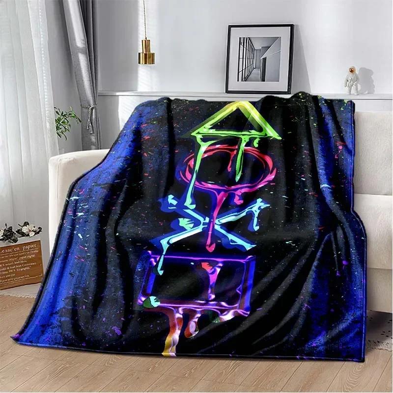 3D Cartoon Gamepad Children's Game Regional Blanket,Fashion Soft Cozy Living Room Bedroom Sofa Bed Travel Blanket Birthday Gift
