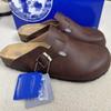 Men’s BK Genuine Leather Retro Toe Semi-Slippers - New, Versatile, and Comfortable Birkenstock Shoes