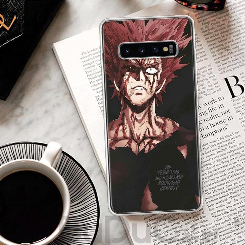 One P-Punch-Man Garou Cover For Samsung Galaxy S8 S9 Plus S10 Lite Note 8 9 10 Pro 20 Ultra S7 Edge M11 M21 M32 M51 Print Coque