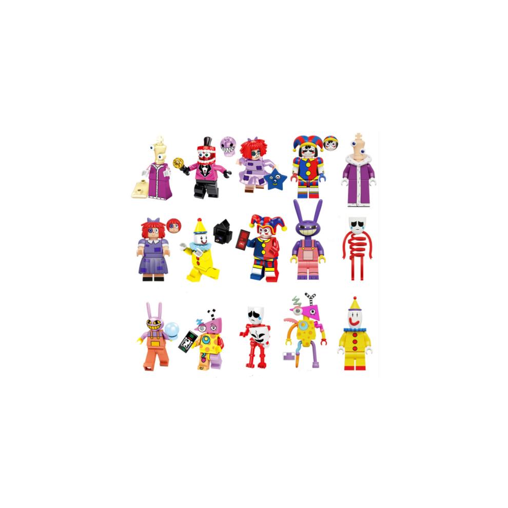 16 STUKS The Amazing Digital Circus Figuren Bouwstenen Speelgoed Kinder Cadeau