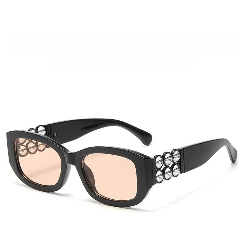 Baroque Fashion Square Sunglasses Women Uv400 Sun Glasses For Party And Street Style