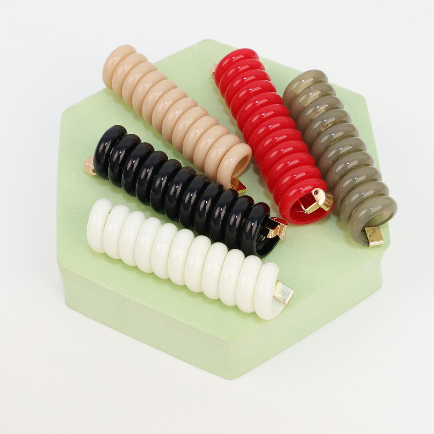 

5/6/10 шт. Новая эластичная резинка для волос Милая резинка для волос в виде телефонного шнура Эластичная резинка для волос для детей Скранчи Вечерние аксессуары для волос