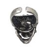 Skull Opening Rings Finger Rings Skull Adjustable Rings Eye Catching Open Rings