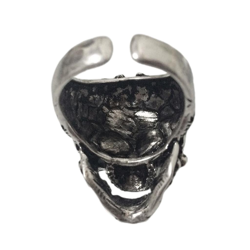 Skull Opening Rings Finger Rings Skull Adjustable Rings Eye Catching Open Rings