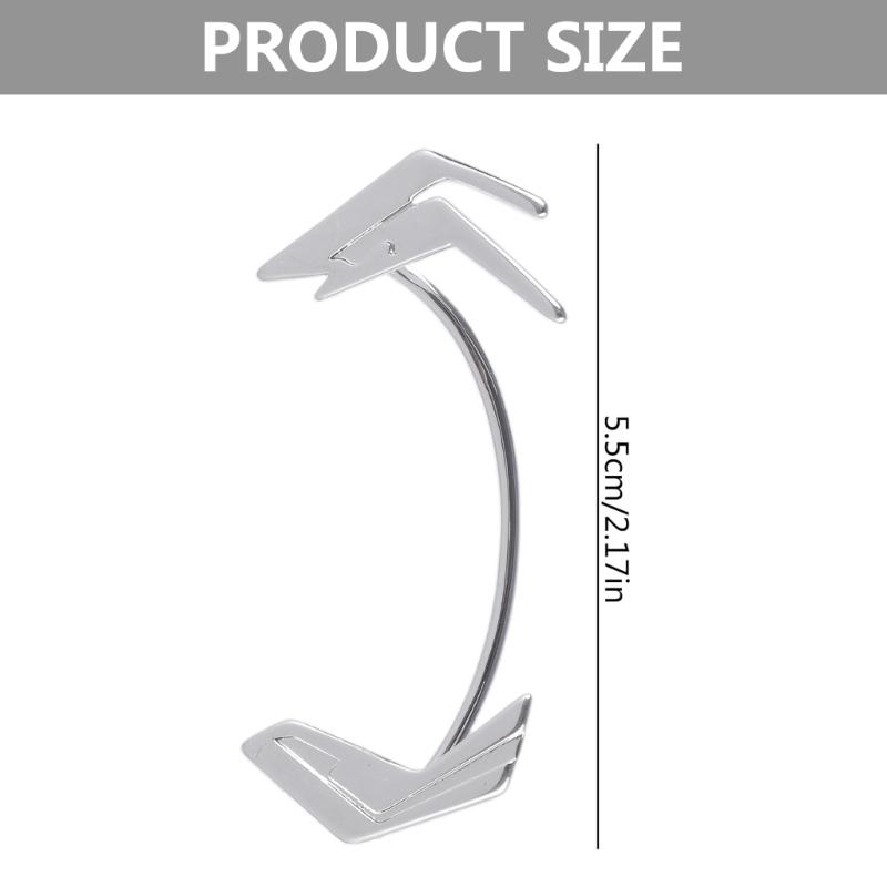 Unisex Silver Color Ear Clips Unique Futuristic Earwear Jewelry Skeletal Spine Ear Hooks Jewelry for Y2K Trendsetters