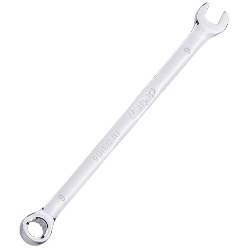 Deli Mirror Polish Combination Wrench 6mm