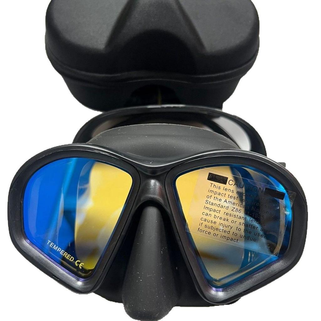 Diving Goggles Mask Snorkeling Snorkeling Tube Transparent Silicone Full Dry Mask