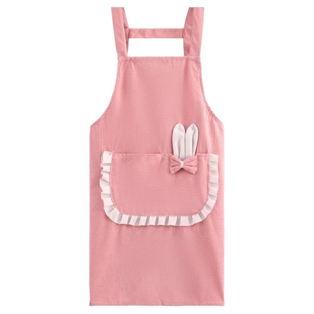 Breathable Chef Apron Corduroy Cooking Baking Bibs New Kitchen Apron  for Women Girl