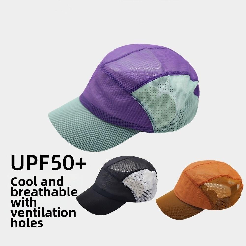 New Design Breathable Baseball Hat Adjustable Quick Dry Sun Protection Cap Foldable UPF 50+ Visor Cap Outdoor