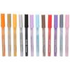 Coloured Acrylic Marker Pen Kit Non Toxic Water Based Painting Drawing Tool(12 Colors )