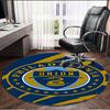 Philips Sports Union Print Round Rug, Washable Floor Carpet, For Entryway Dorm Laundry Room Office Study, Home Decor Birthday Christmas Gift