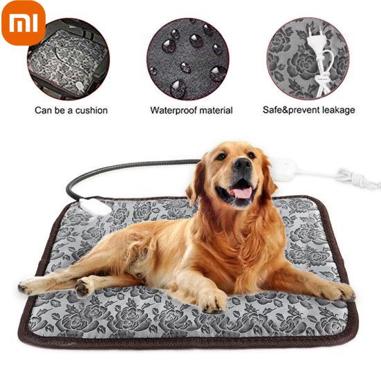 

Электрическое одеяло для домашних животных Xiaomi 220 В, устойчивый к укусам провод, водонепроницаемый, влагостойкий, регулируемая температура, энергосберегающий, сохраняет тепло, вилка европейского стандарта