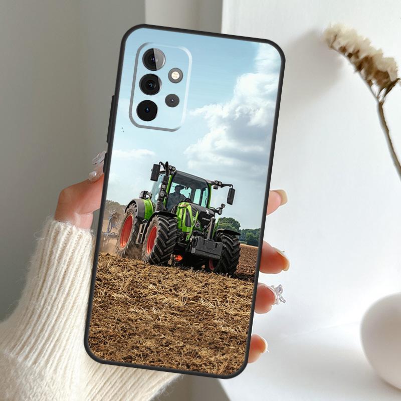 Farm Vehicle Tractor Case For Samsung Galaxy A16 A55 A06 A05 A36 A26 A54 A34 A14 A22 A32 A52 A35 A15 A53 A13 A56