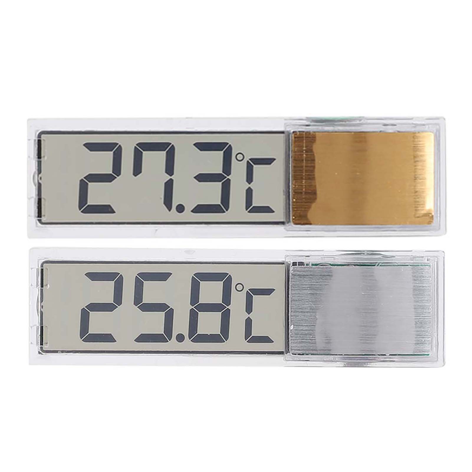 

Светодиодный датчик для аквариумных рыб, измерение температуры в помещении и на открытом воздухе, 3D цифровой электронный термометр