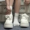 New spring and summer platform ins tide niche student sports and leisure board shoes