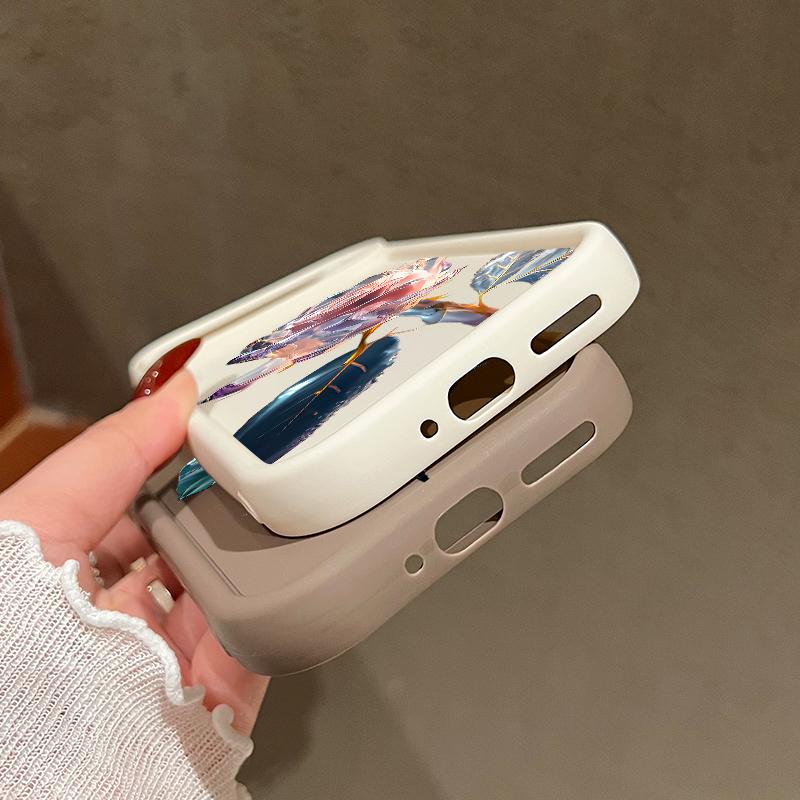 Crystal Rose Flower Print TPU Shockproof Case For Google Pixel 9 Pro XL 8 Pro 8A Lens Protection Matte Soft Phone Cover