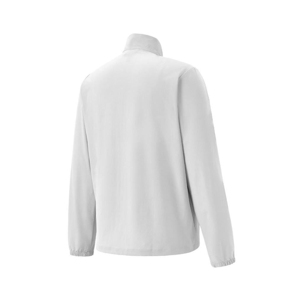 Adidas Stand Collar Long Sleeve Casual Jacket Unisex Gray JN4914