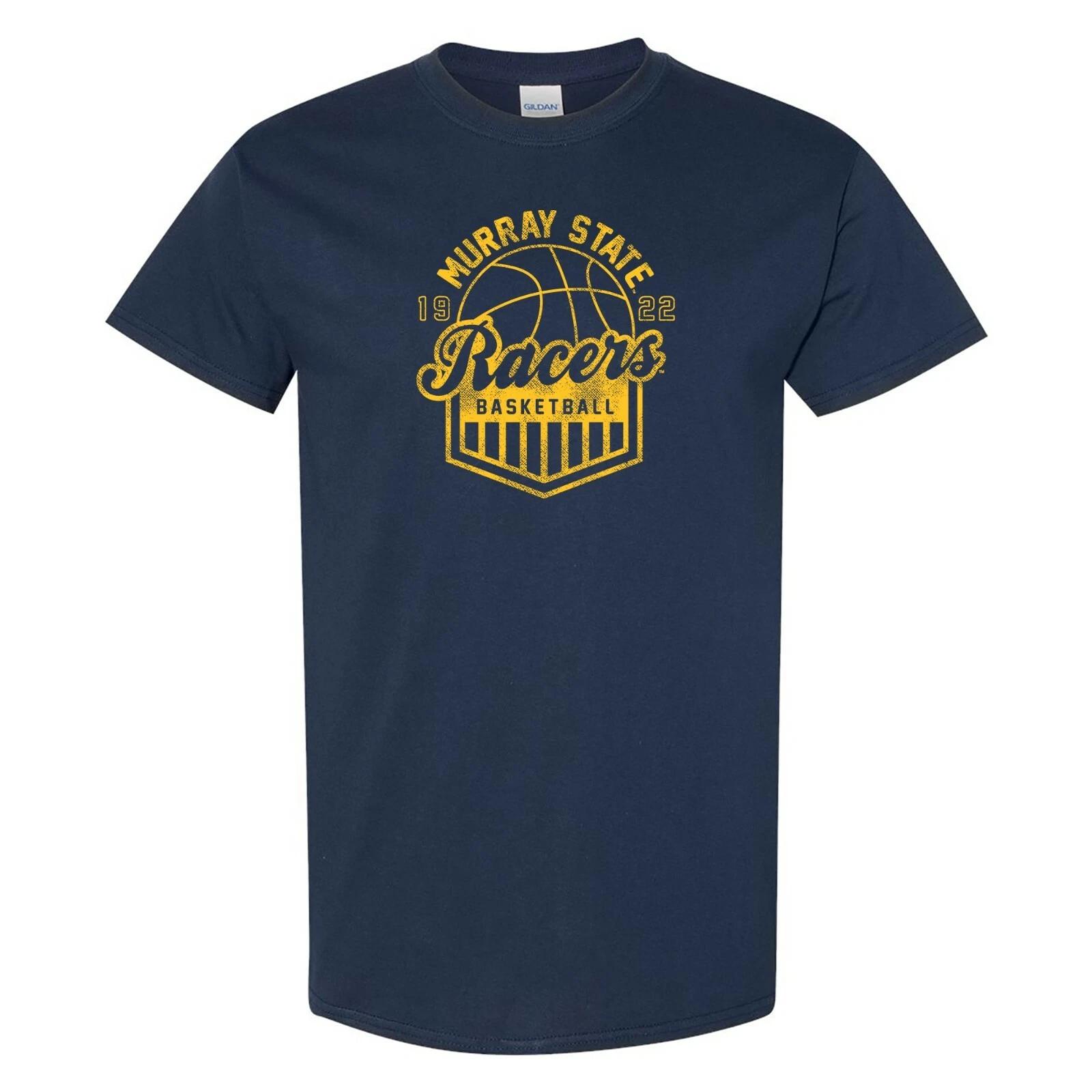 Murray State Racers Vintage Basketball Shield T-Shirt S