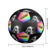 Ronaldo's Golden Legend: Ronaldo's Legacy Size 5 Football Machine Sewn Indoor/Outdoor Training and Matches Surprise Collection Gift