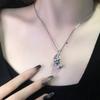 Dark Wind Personalized Dog Necklace Niche Design French High-End Clavicle Chain Fashion Women'S Jewelry