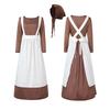 Costume Cosplay di Halloween, vestito da fattoria europeo, costume da palco per cosplay da cameriera di caffetteria