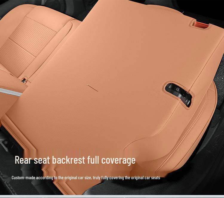 New Neta L Full Leather Car Seat Cushion - Universal, Four Seasons, One-Piece Design