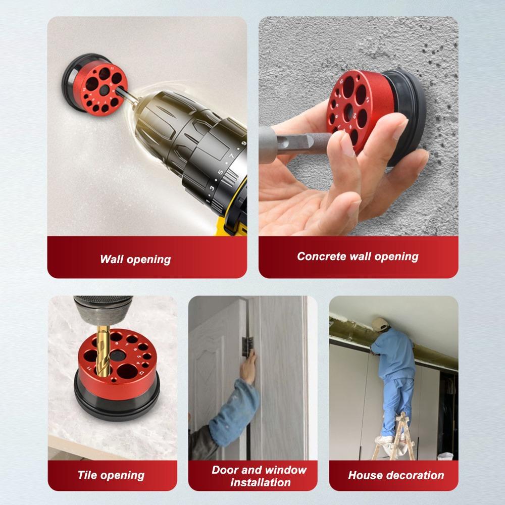 9 Sizes 4-12mm Drill Dust Collector Dust Cover Cap  Engineering Installation and Wall Drilling