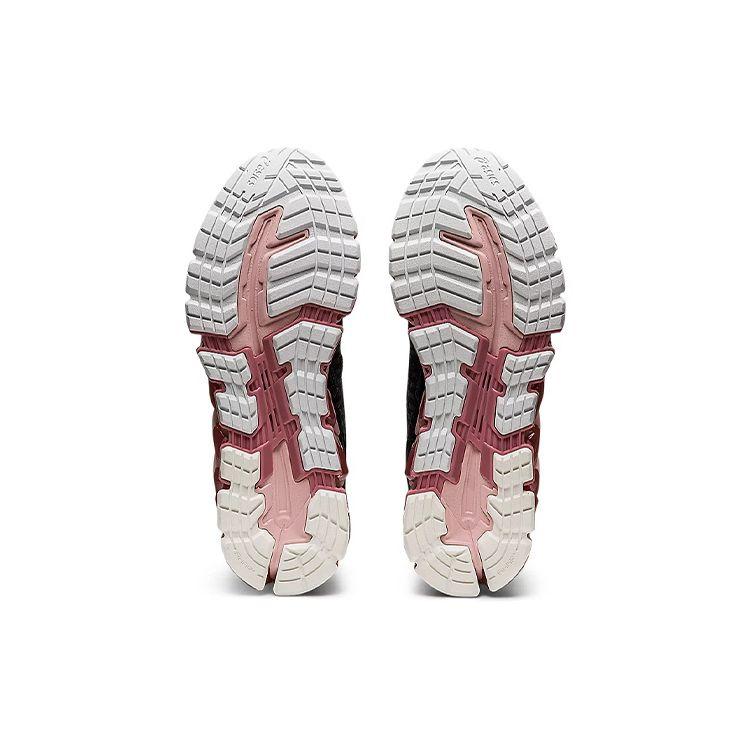 Asics Gel-Quantum 360 6 Comfortable Durable Breathable Low-Top Running Shoes Women sneaker Black Red 1202A038-001
