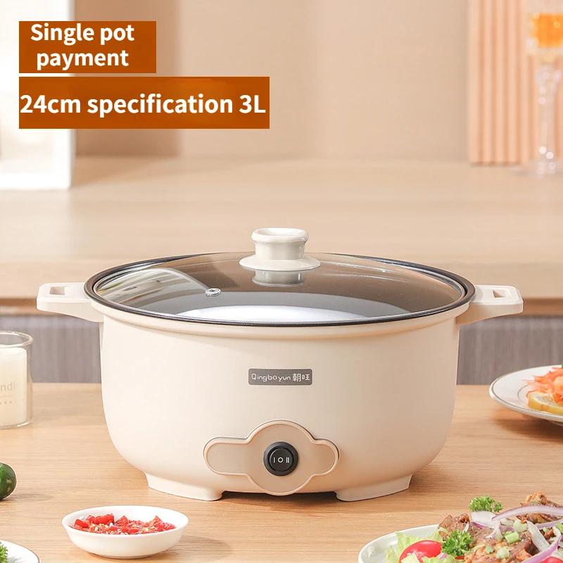 

Многофункциональный интегрированный бытовой электрокотёл, электрическая фритюрница, пароварка в студенческих общежитиях белый