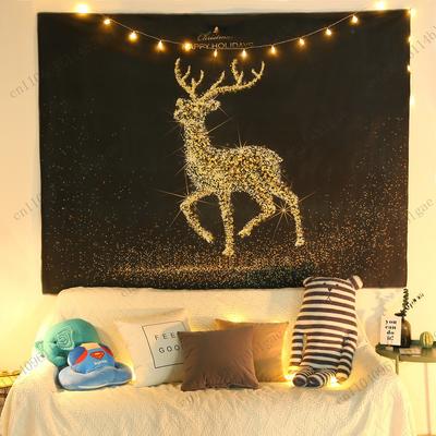 Cute Tapestry Wall Decor Tapestry For Pet Memorial Wedding Background Home Gift Birthday Party Tapestry Cartoon Wall Hanging