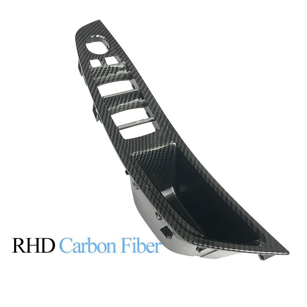 RHD Upgraded Black Beige Gray Car Interior Door Pull Handle Armrest Panel Trim for BMW 5 Series F10 F11 F18 520 523 525 528 530