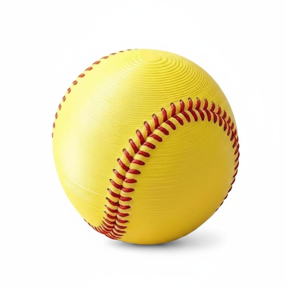Silicone Softball Lamp Gift 3D Bedside Lamp Sport Theme Softball Night Light  Kids Room