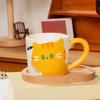 Cat Pattern Cat Coffee Cup Creative Style Ceramic Mug Creative Gift Milk Cup  Decorative Use